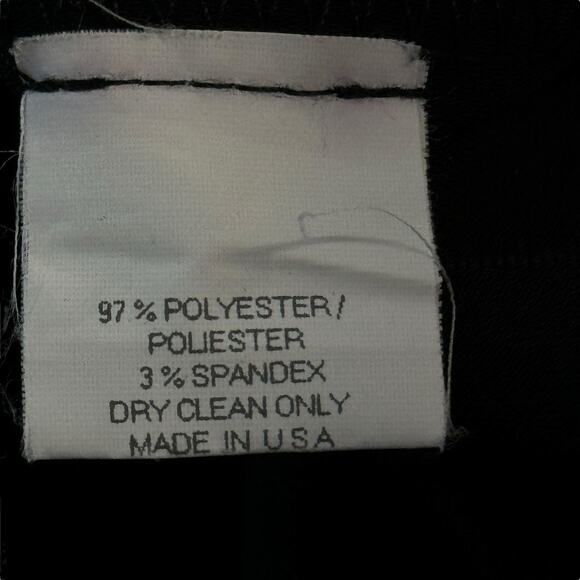 Lawrence Kurtz Sleeveless Top Black Evening SZ 12 Women's Closet Staple Back Zip - Picture 8 of 10